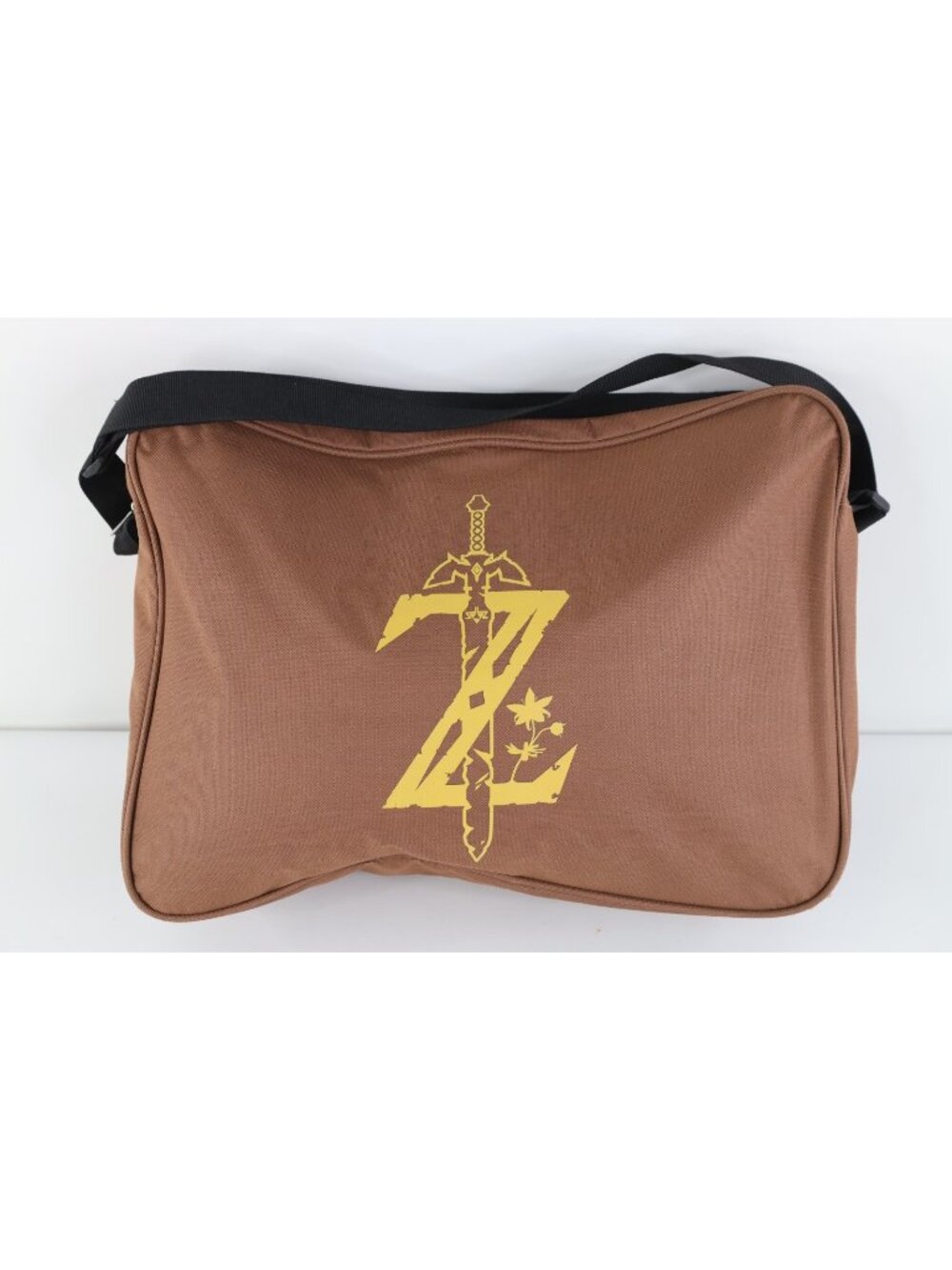 Vintage Y2K Nintendo Zelda Video Game Gamer Link Shoulder Bag Messenger Brown